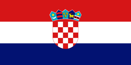 Kroatische Flagge