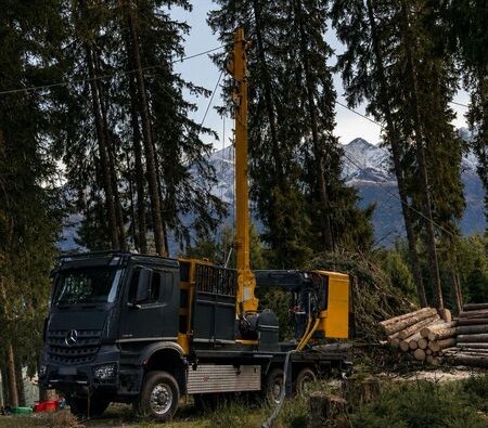 Koller K307 GH mit Bergwald Laufwagen und Woody WH60-1